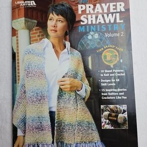 Knit & Crochet Instruction Book Prayer Shawl Ministry, Vol. 2  Leisure Arts